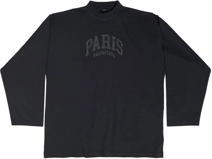 Cities Paris long sleeve T-Shirt oversized