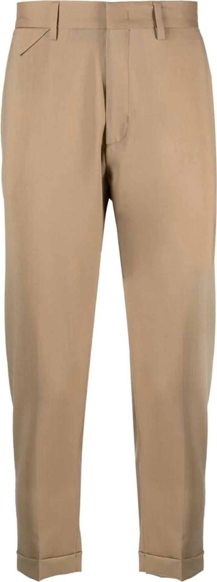 Cropped Tailored Trousers