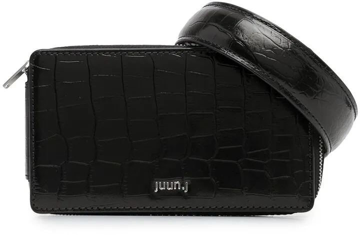 Crocodile Effect Belt Bag