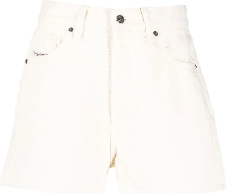 High-Waisted Denim Shorts