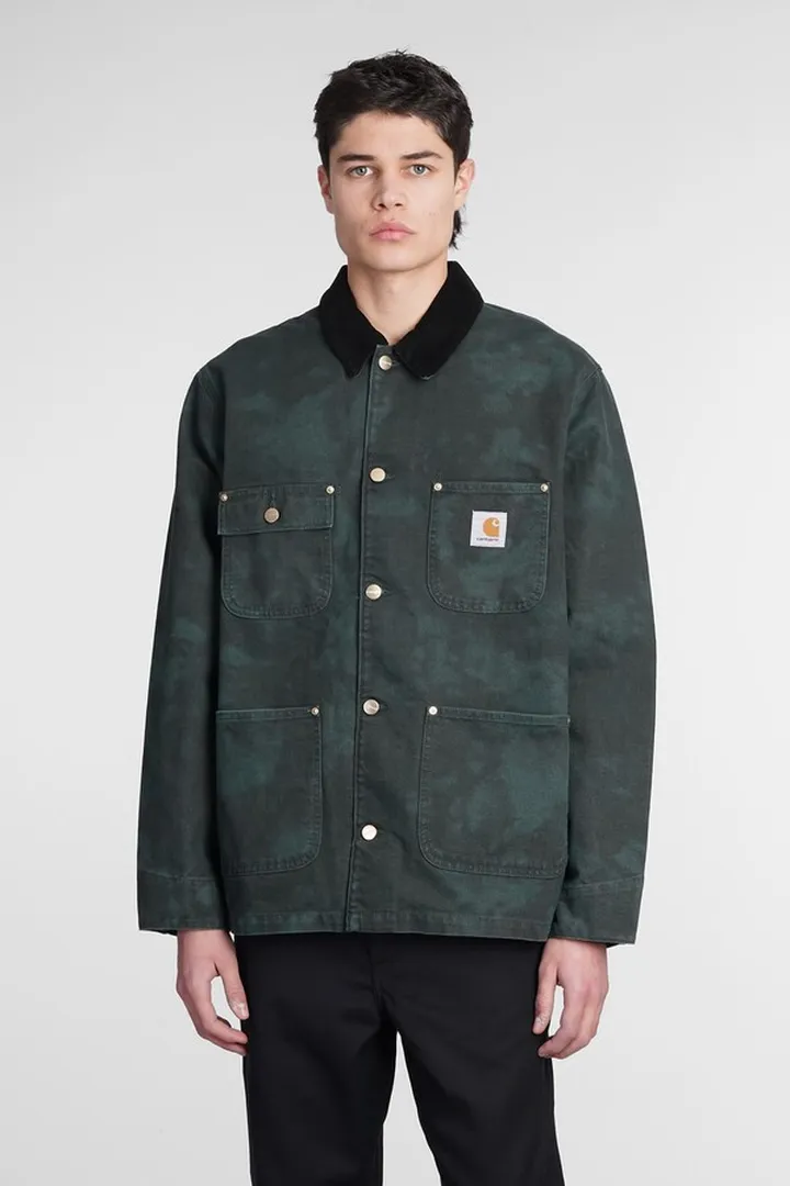 Denim In Green Denim