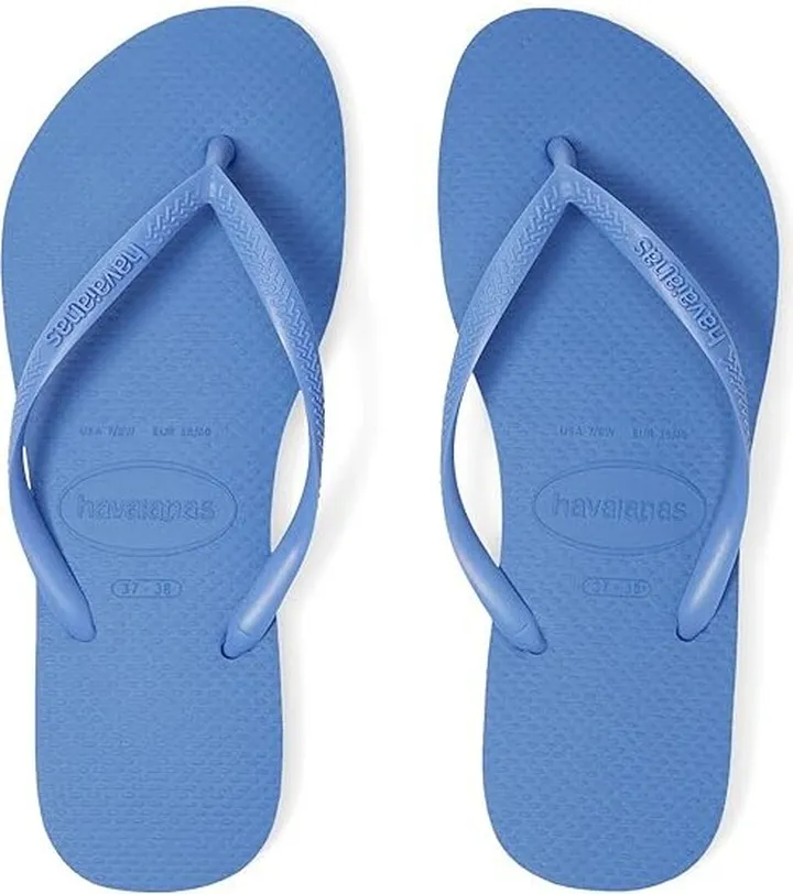 Havaianas Slim Flip Flop Sandal (Provence Blue) Women's Sandals