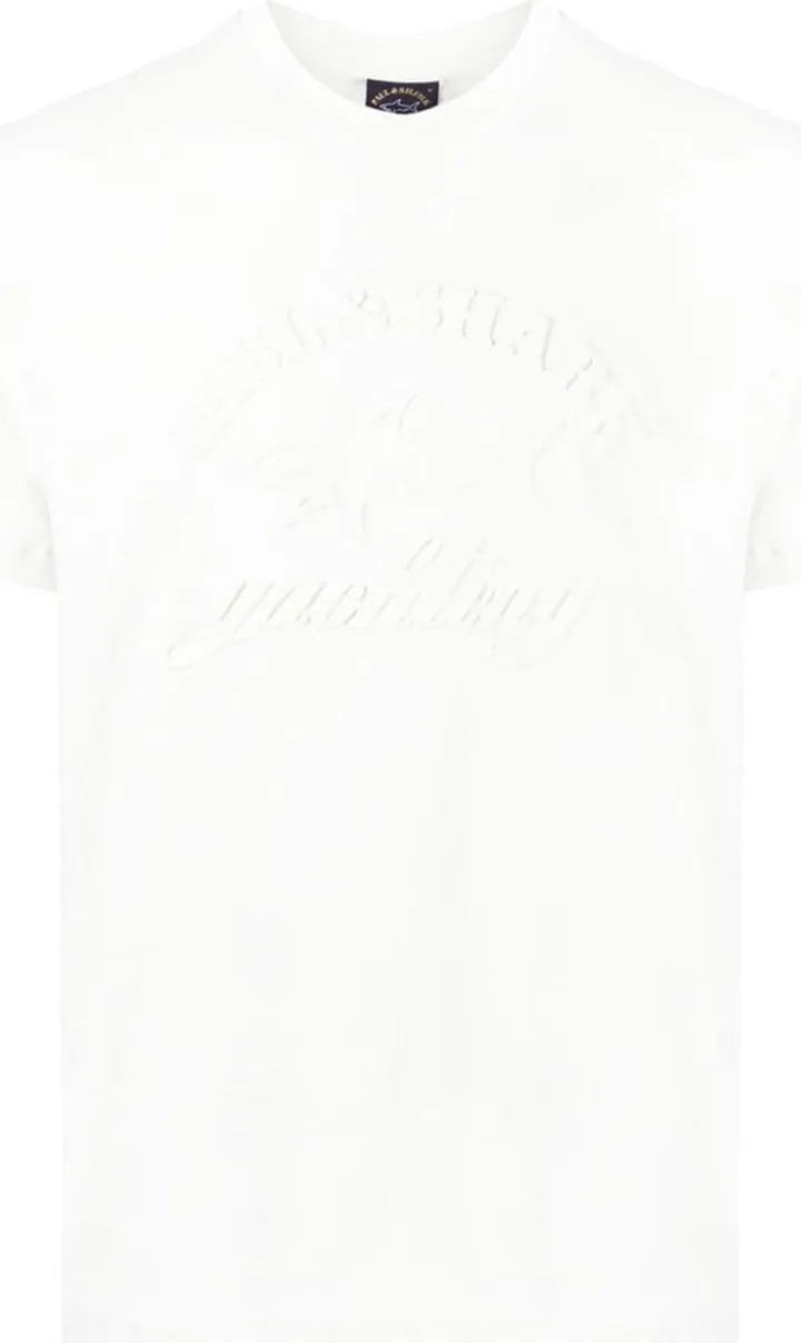 logo-embroidered cotton T-shirt