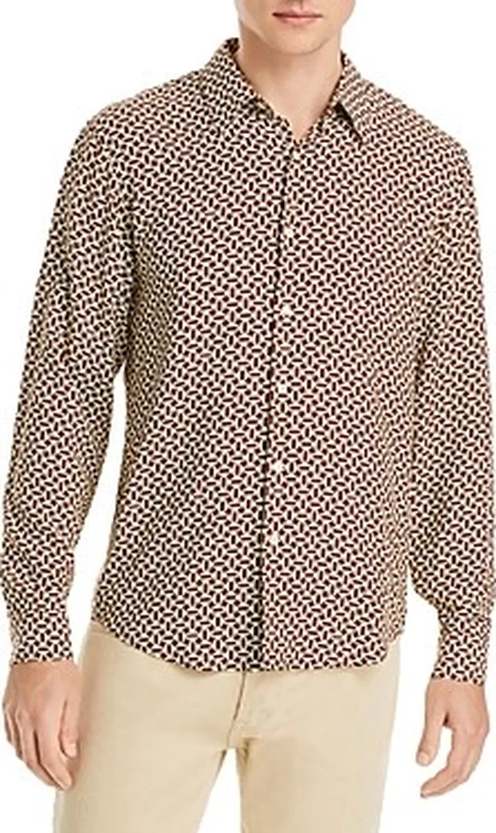 Sandro Oval Print Shirt