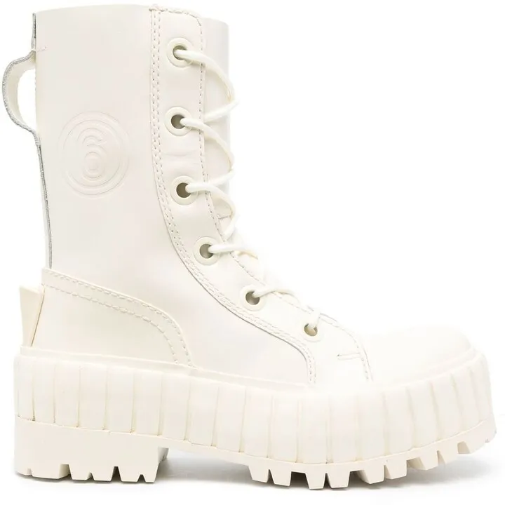 Lace-Up Chunky Boots