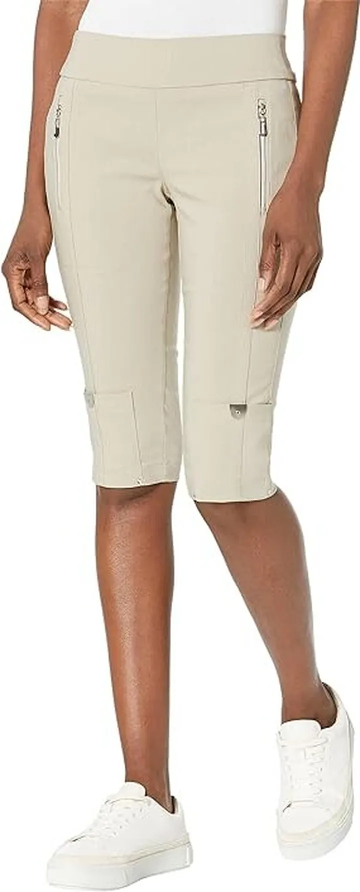 Jamie Sadock 24.5 Skinnyliscous Knee Capris (Desert Taupe) Women's Casual Pants