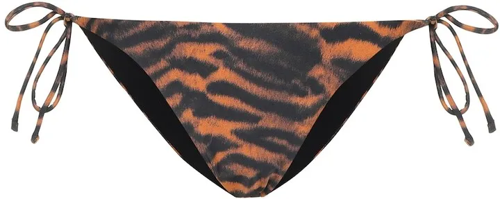 Alba tiger-print bikini bottoms