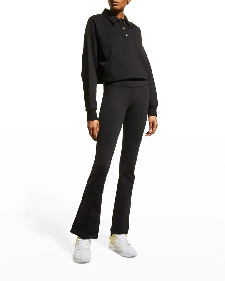 Airbrush Low-Rise Bootcut Leggings
