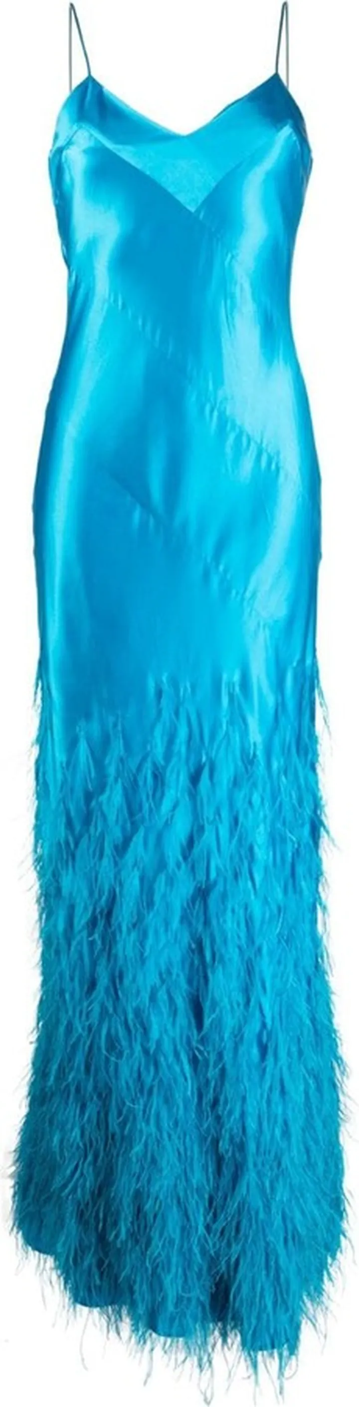 Hansal silk gown