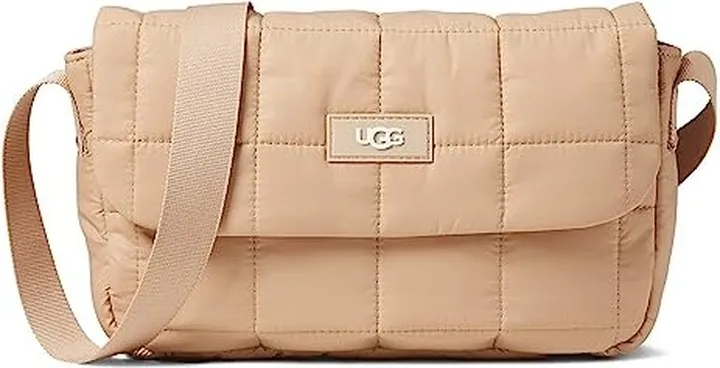 UGG Dalton Crossbody Puff (Driftwood) Handbags