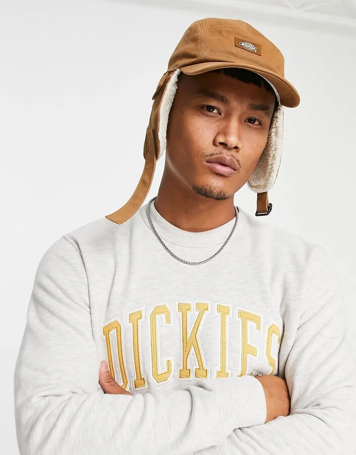 Dickies Duck Canvas King Cove hat in brown