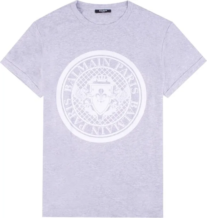 Balmain Flocked Coin T-Shirt