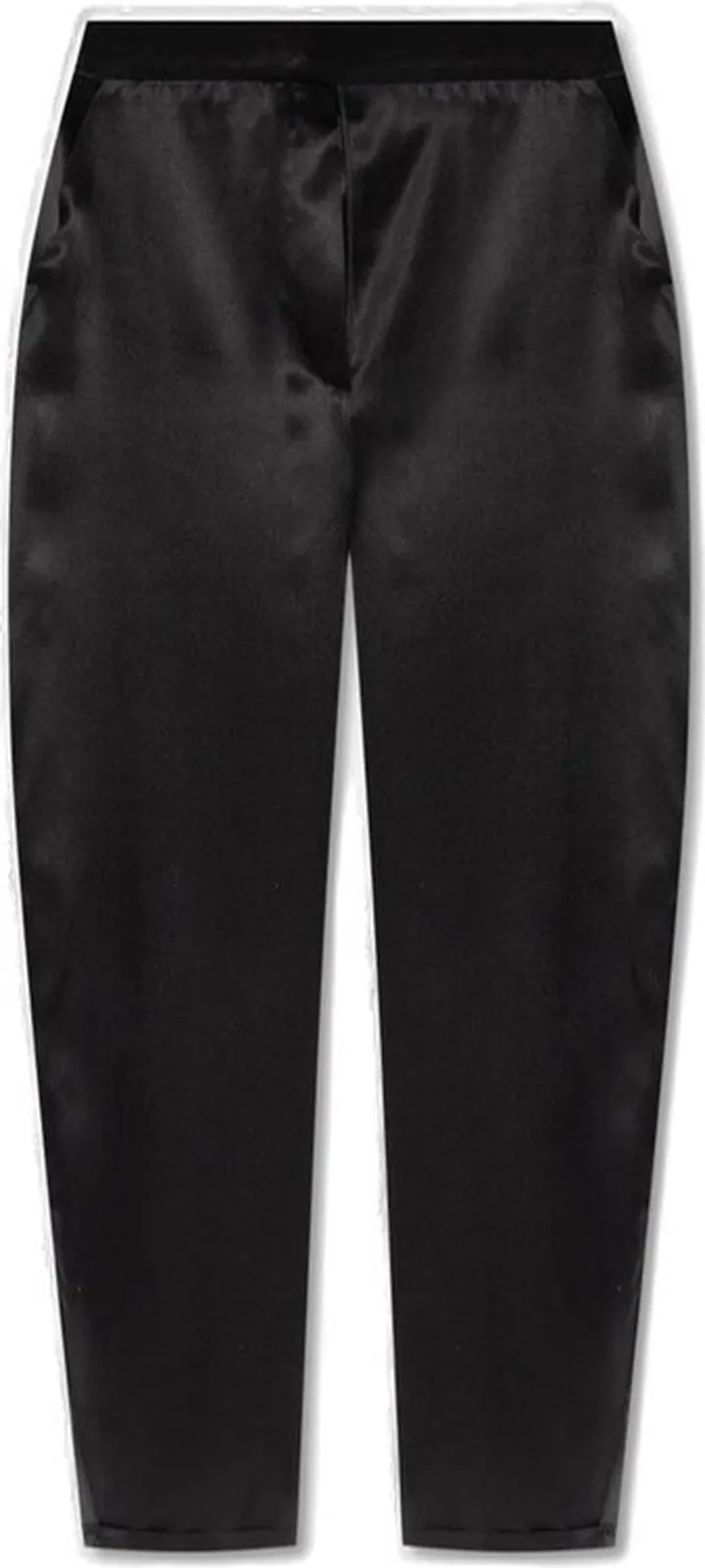 Emporio Armani High-Waist Oval-Leg Trousers
