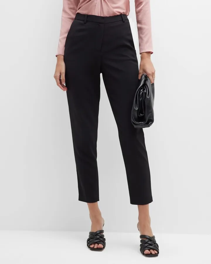 Tapered High-Rise Pants