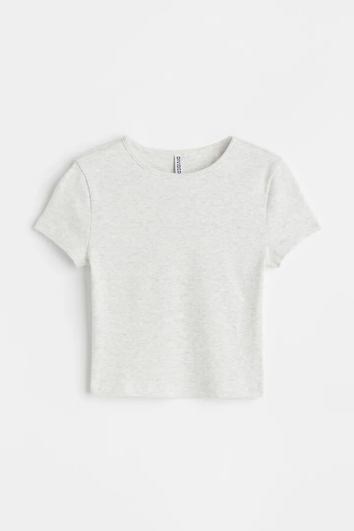 Ribbed Crop Top