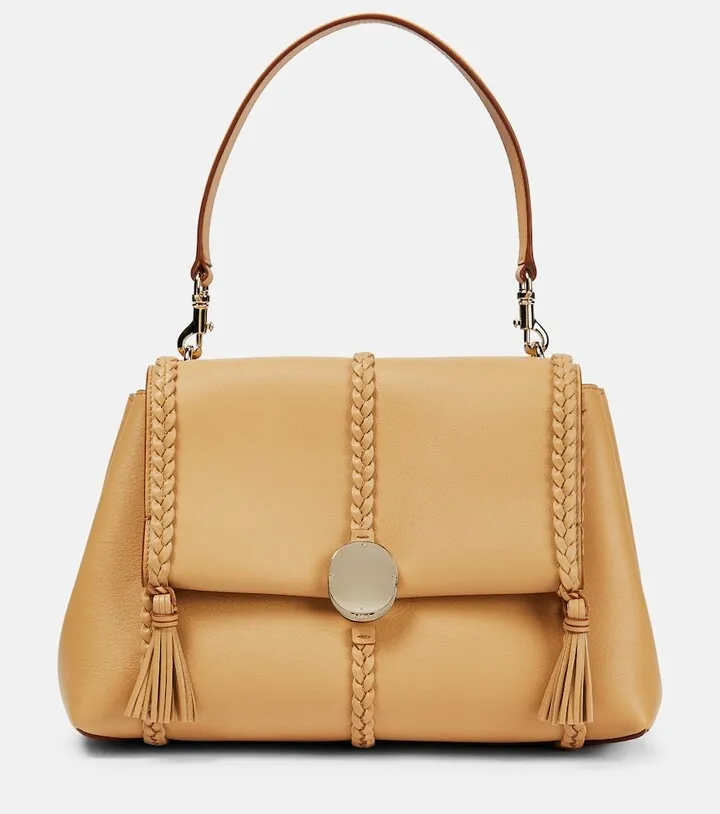 Penelope Medium leather shoulder bag