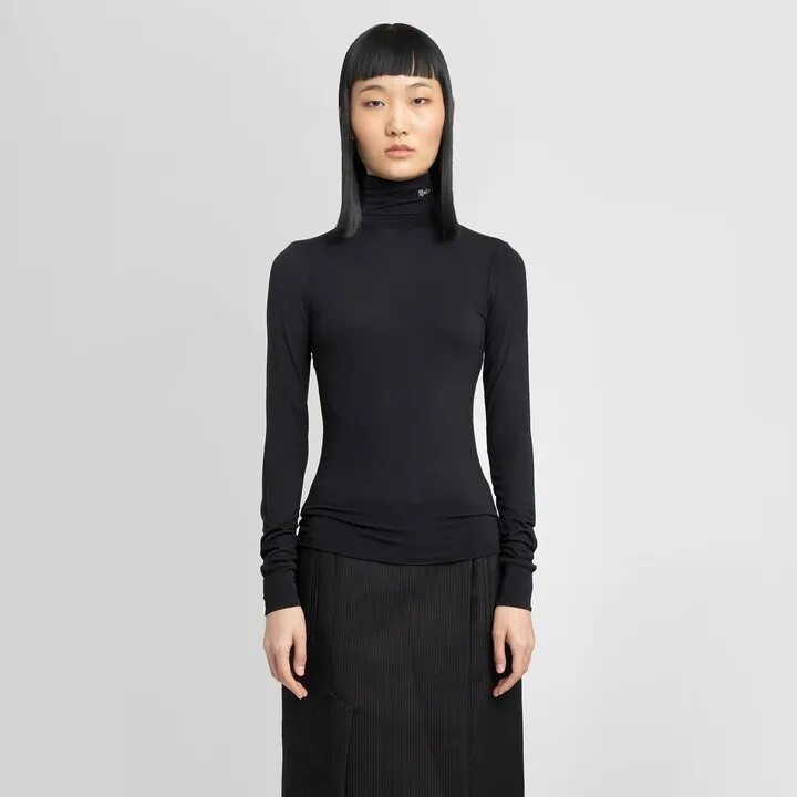 Raf Simons Woman Black T-Shirts