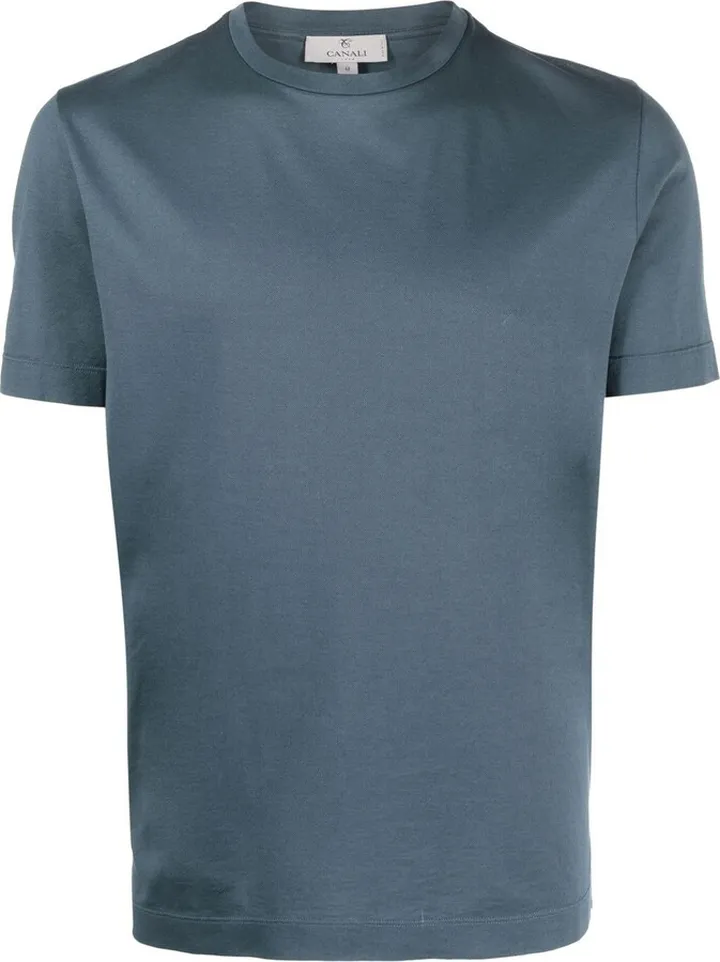 crewneck cotton jersey T-shirt
