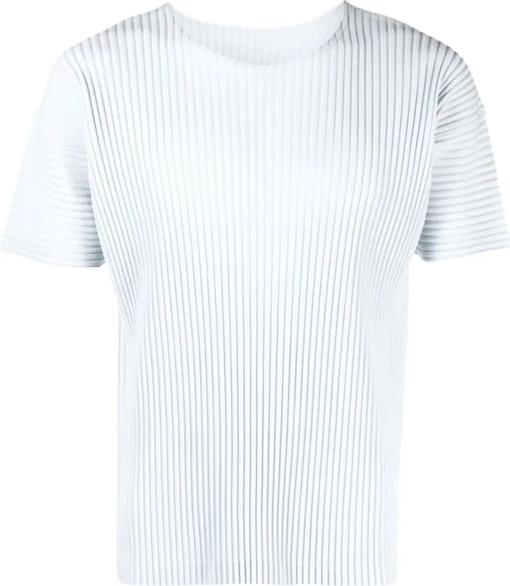 ribbed-design T-shirt