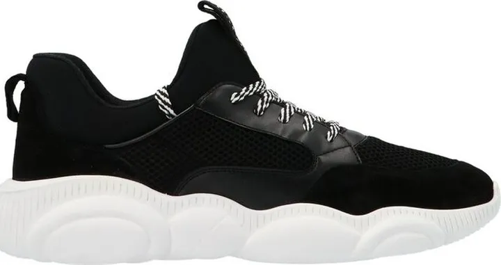 Moschino Logo Patch Low-Top Sneakers