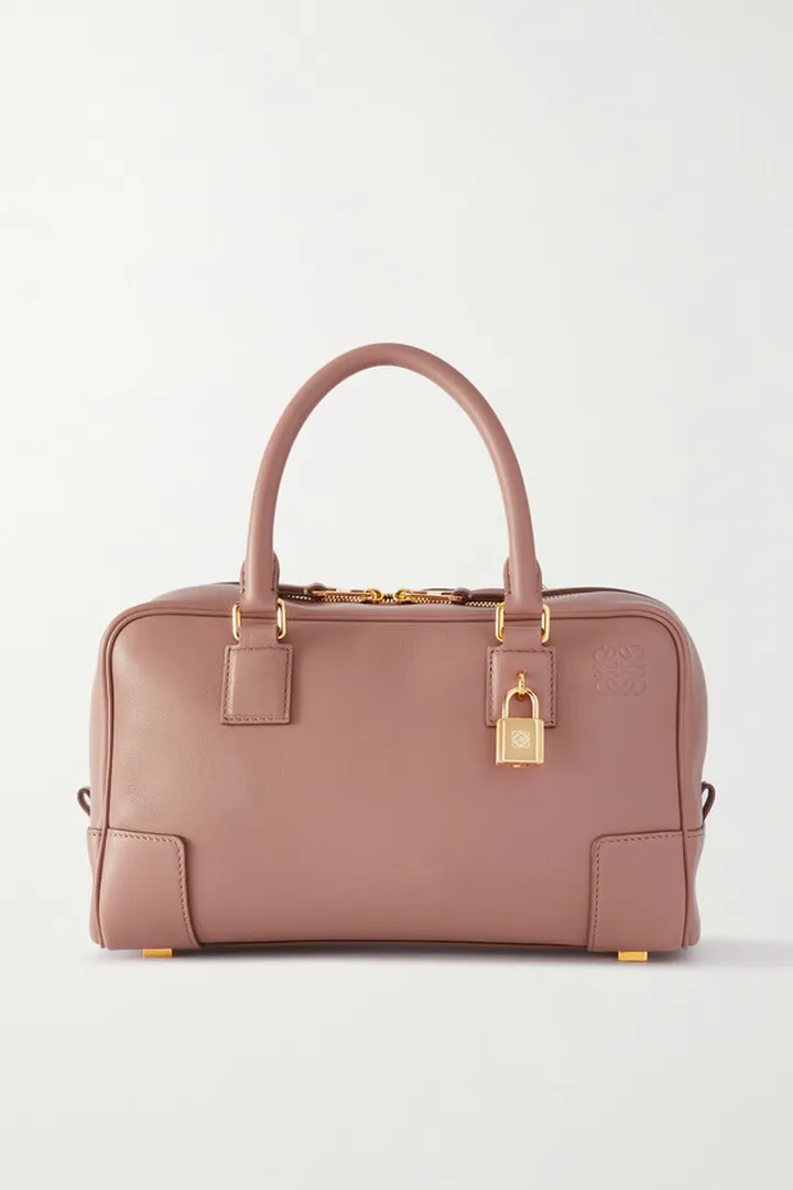 Loewe - Amazona 23 Leather Tote - Pink