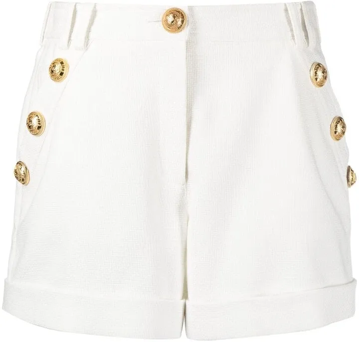 Cotton Low-Rise Shorts