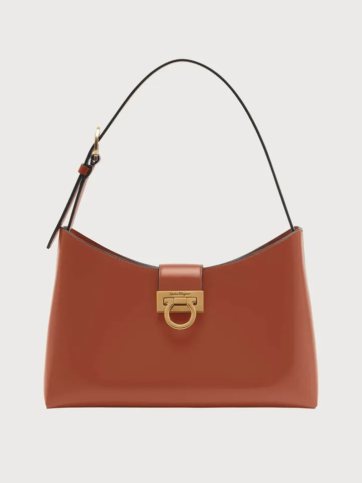 Ferragamo Women Trifolio shoulder bag Brown