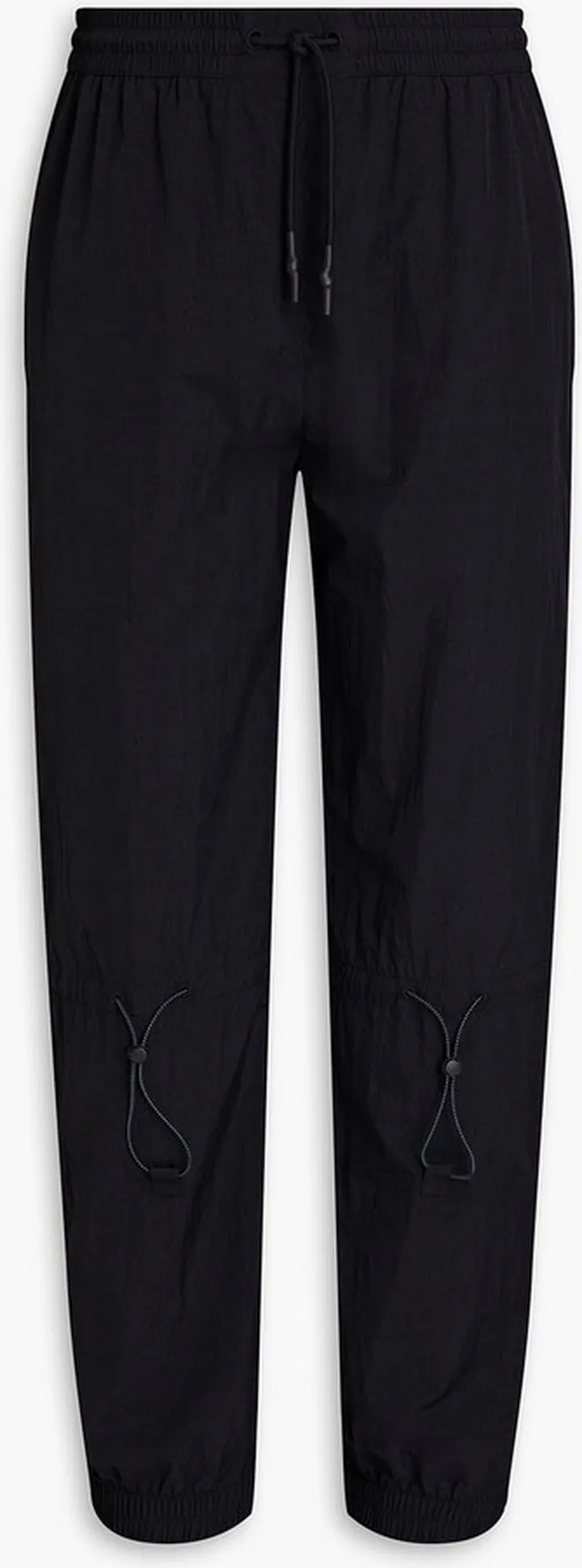 Logo-appliquéd shell track pants