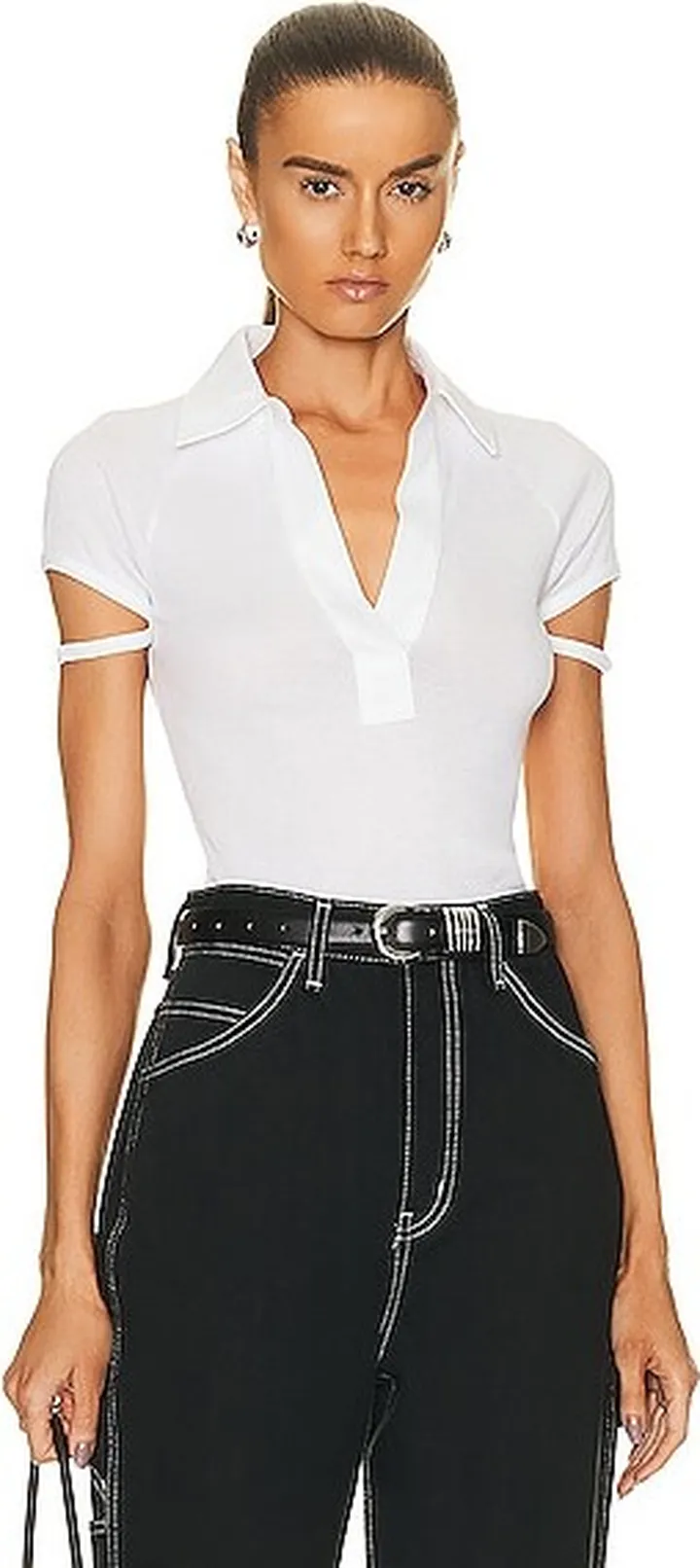 Helmut Lang Polo Shirt in White