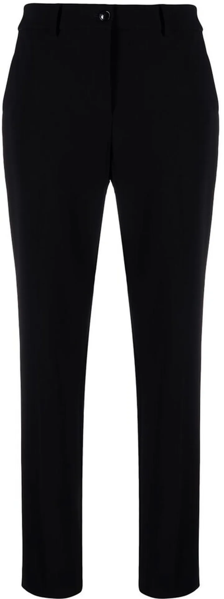 High-Waisted Slim Fit Trousers