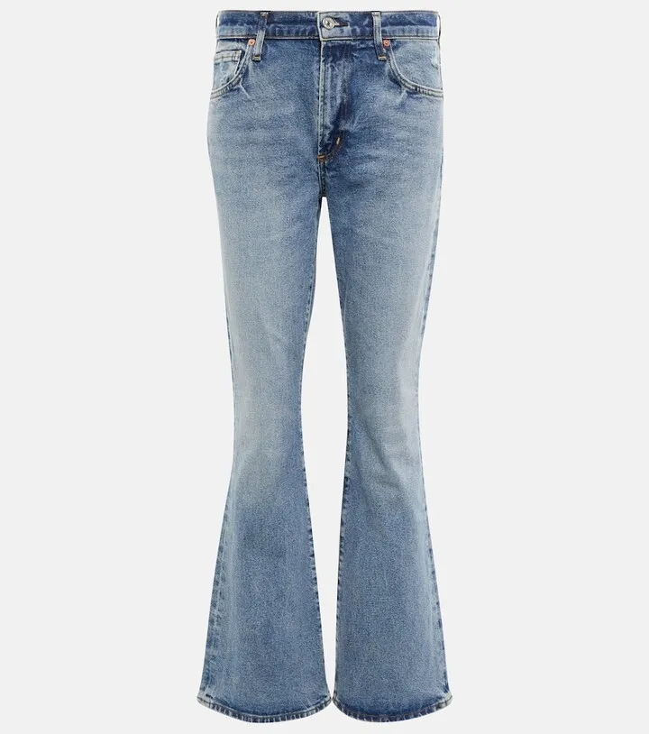 Emannuelle low-rise bootcut jeans