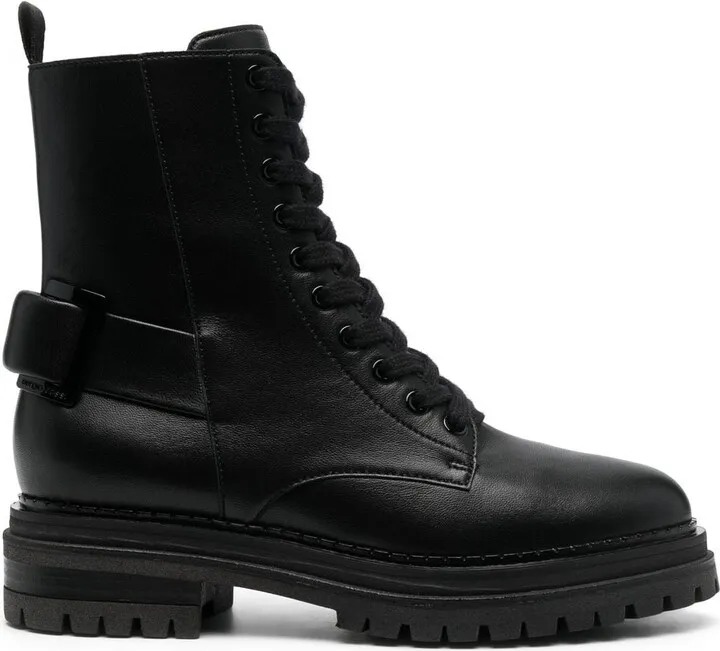 Lace-Up Combat Boots