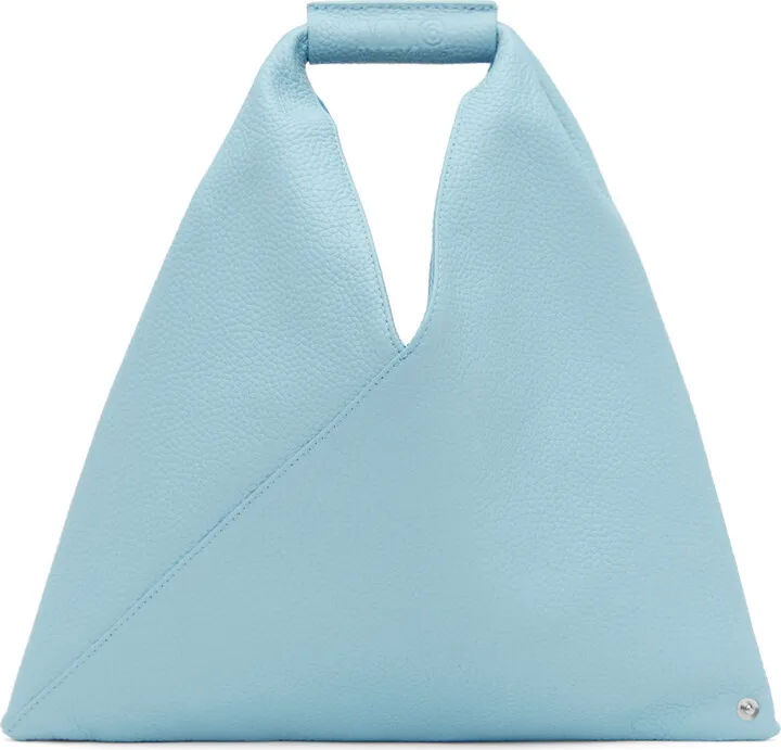 MM6 Maison Margiela Blue Triangle Tote