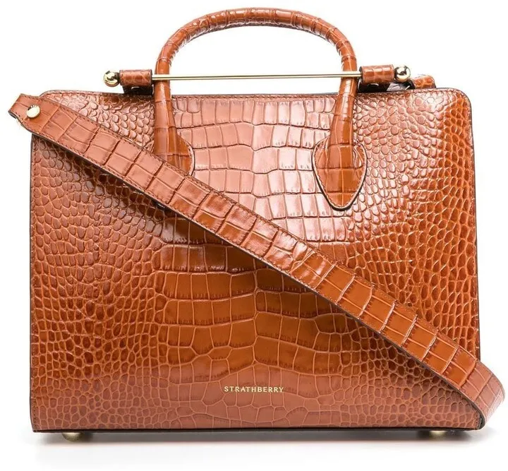 Nano embossed tote bag