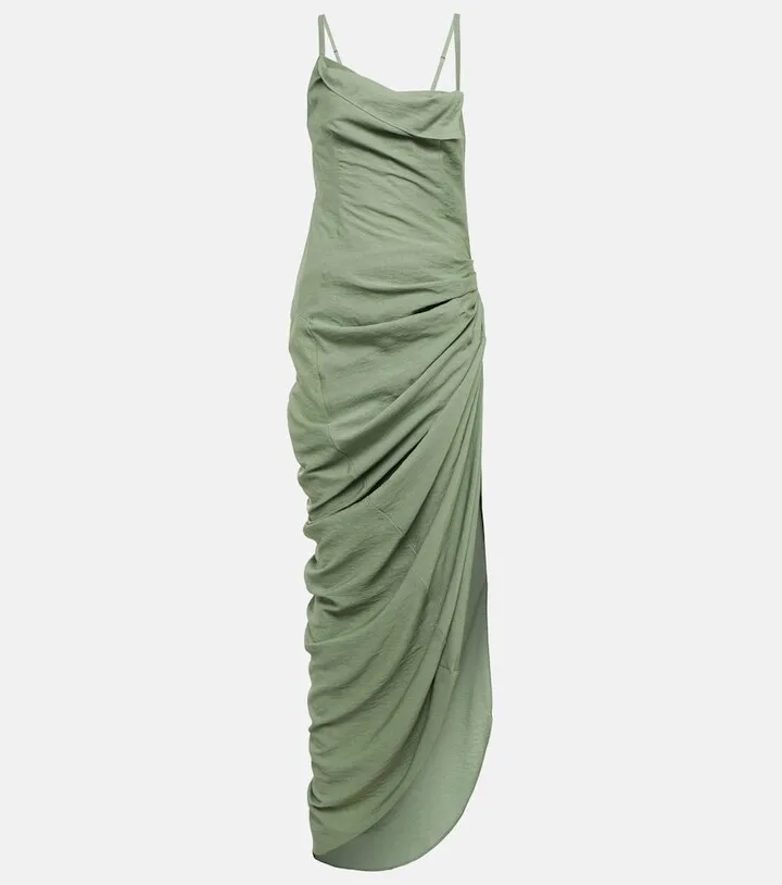 La Robe Saudade voile maxi dress