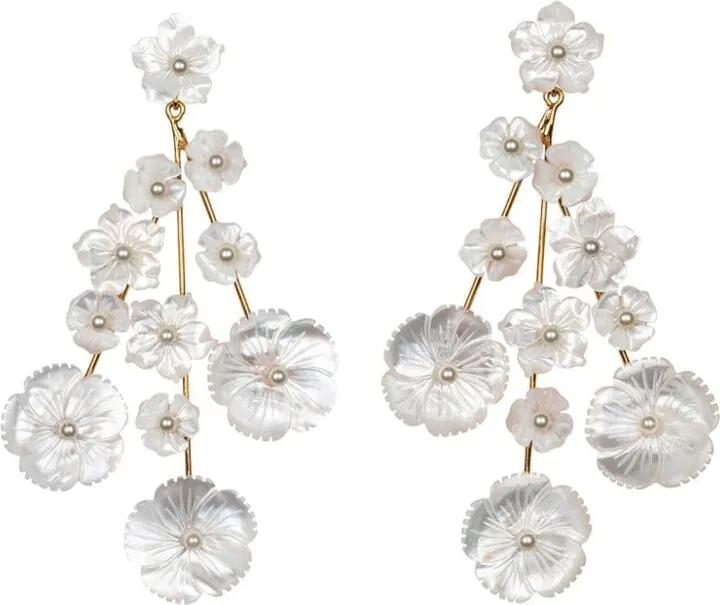 Odessa floral earrings