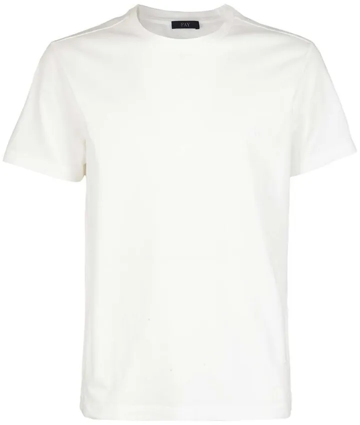 Fay Crewneck Short-Sleeved T-Shirt