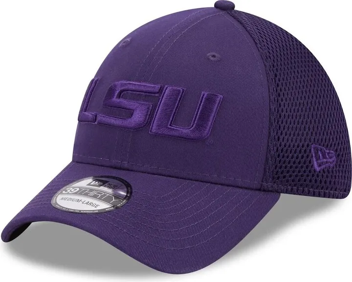 Men's New Era Purple Lsu Tigers Team Neo Tonal 39THIRTY Flex Hat