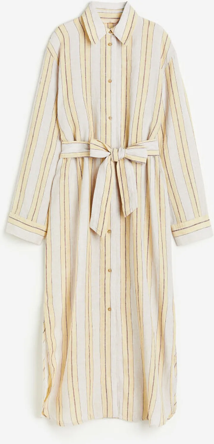 Linen Shirt Dress