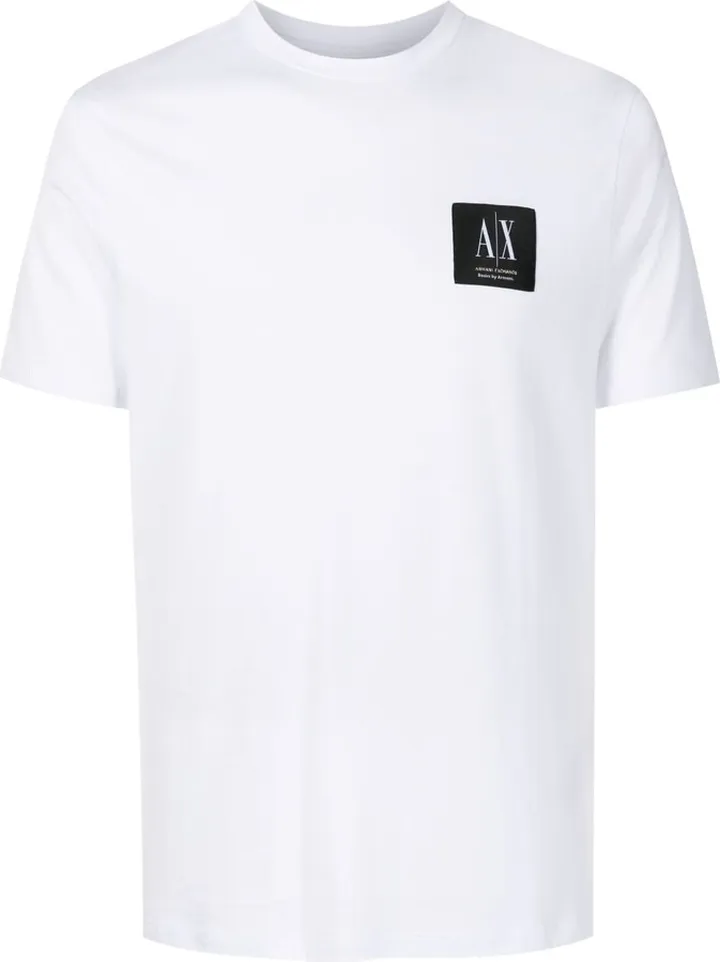 logo-patch cotton T-shirt