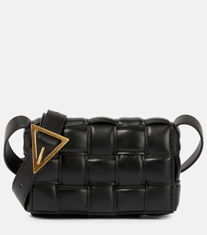 Padded Cassette leather shoulder bag