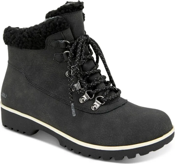 Jbu Women's Blue Creek Water-Resistant Lace-Up Booties Women's Shoes