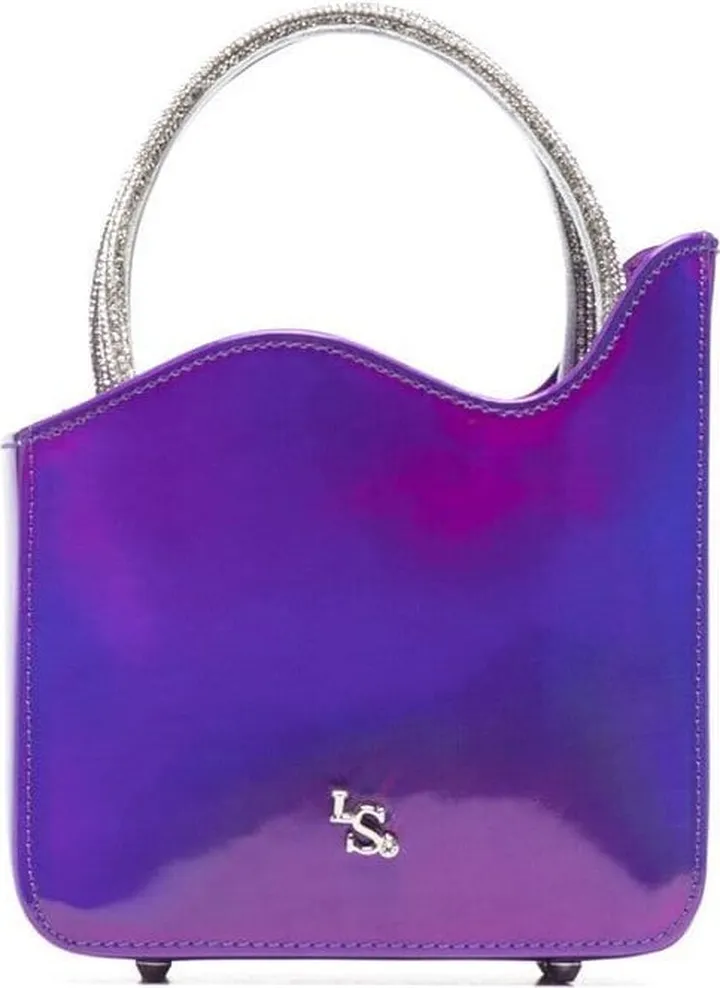 Ivy patent-leather mini bag