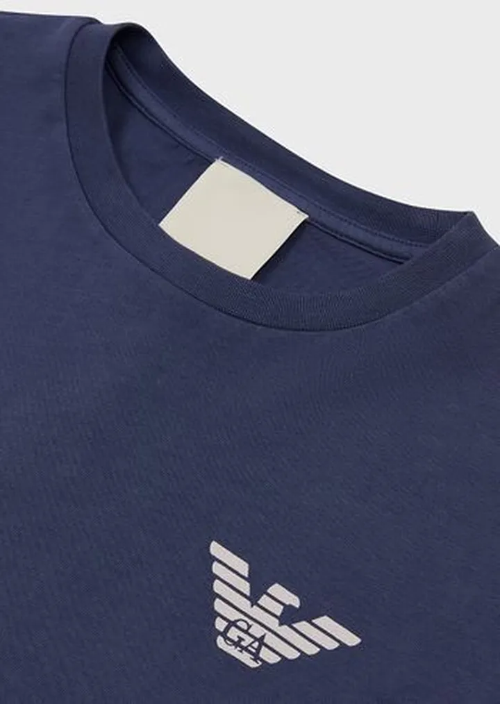 Sustainable Collection garment-dyed organic-jersey T-shirt