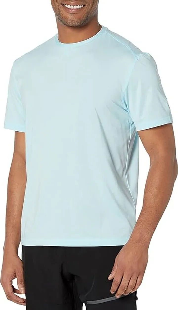 johnnie-O Runner Performance Work-Out T-Shirt (Placid) Men's Clothing