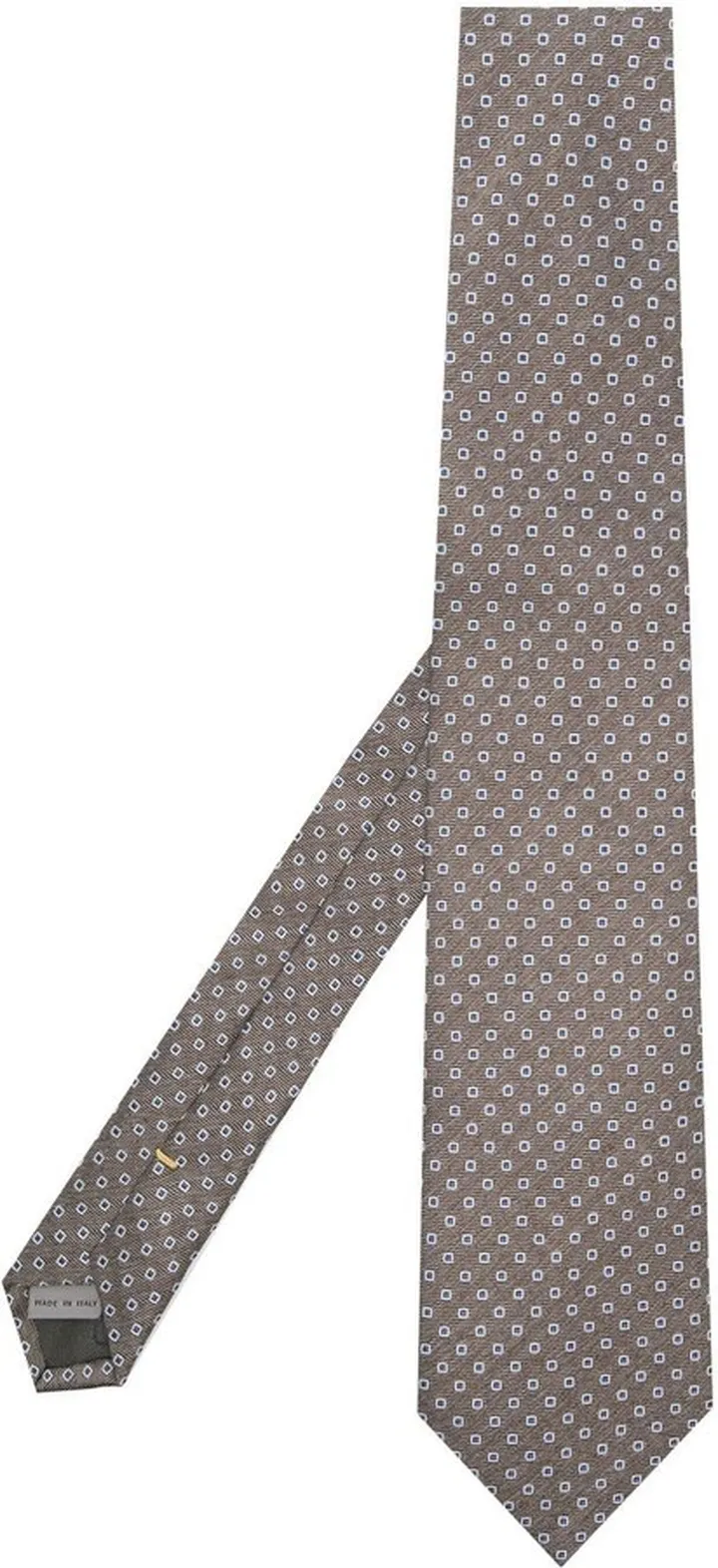 Polka-Dot Silk Tie