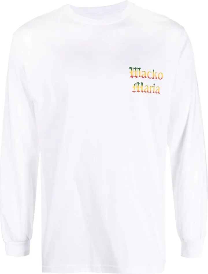 logo-print long-sleeve T-shirt