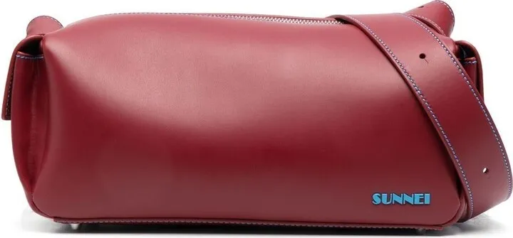 Labauletto leather shoulder bag