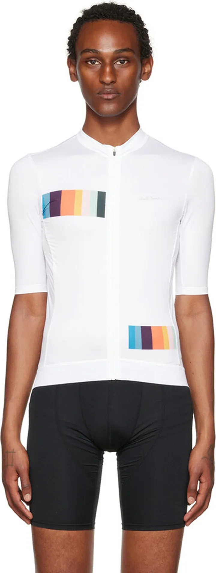 Paul Smith SSENSE Exclusive White Artist Stripe T-Shirt