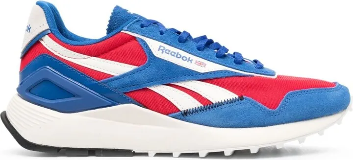 Panelled Low-Top Suede Sneakers